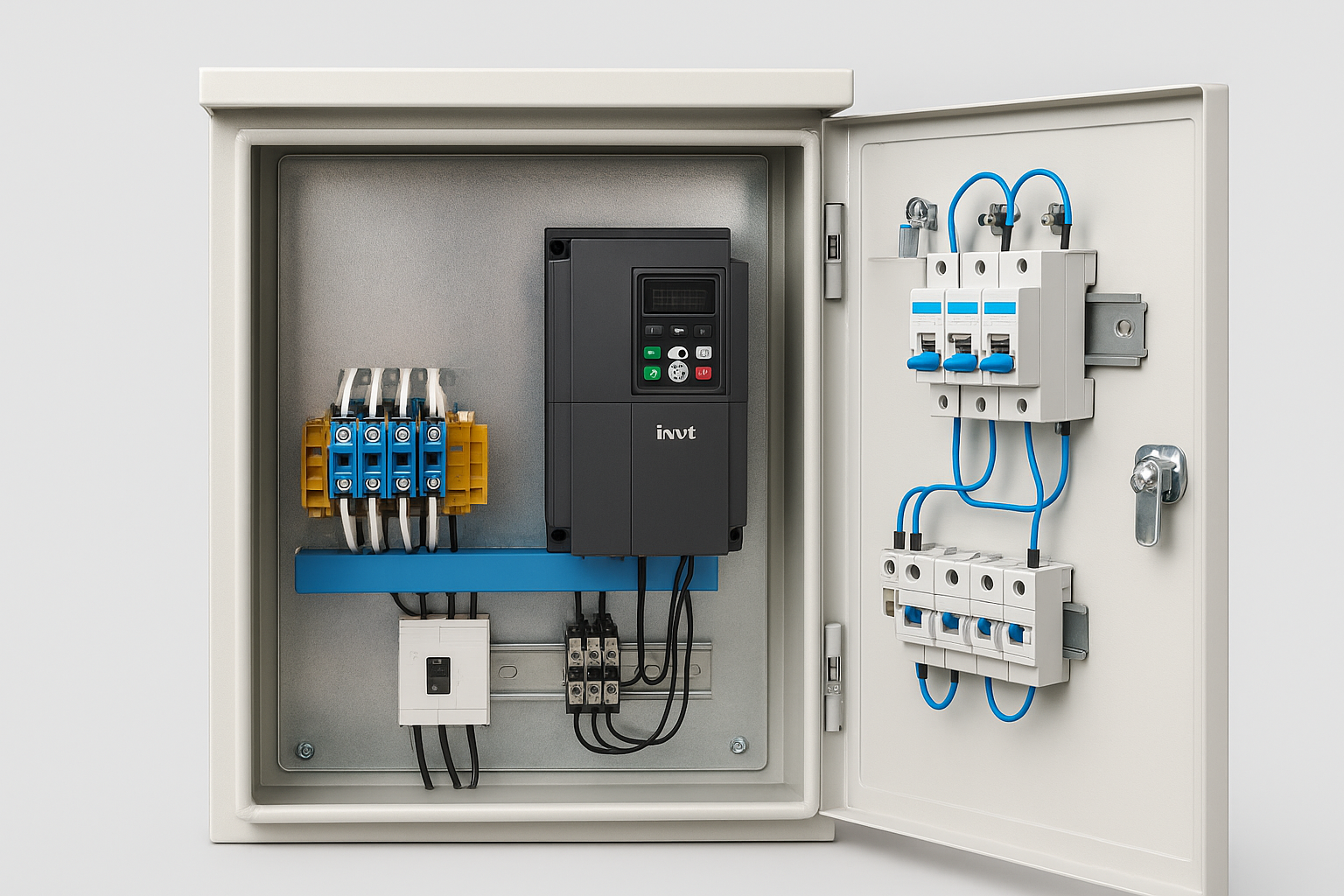 تابلو بانک خازنی ۲۵ کیلووار با تجهیزات PKC