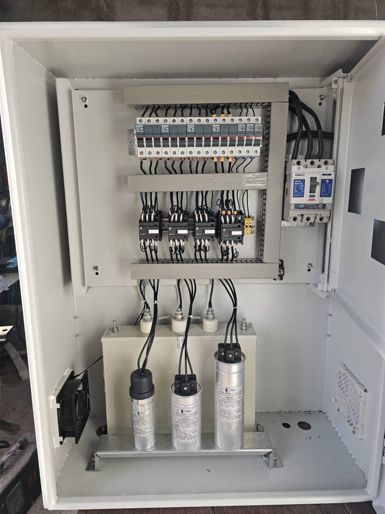 تابلو بانک خازنی ۲۵ کیلووار با اجناس pkc